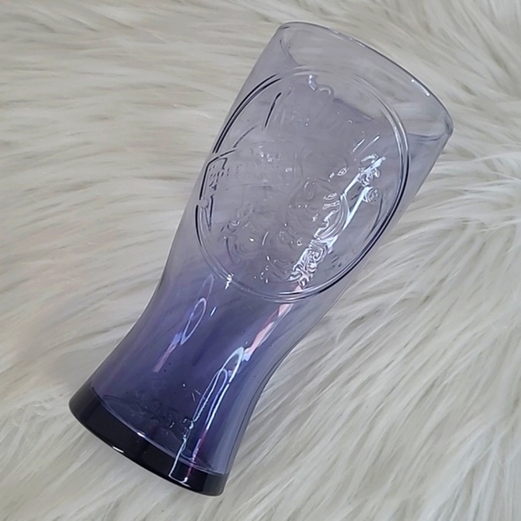 Vintage Purple Glass McDonald's Promotional Collectible Pint Glass Cup 7 Inch - Picture 10 of 11